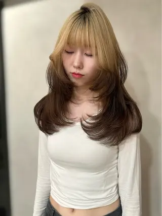 ロング 上野/韓国hair 🤍MOEKA🤍のヘアスタイル
