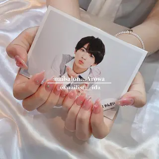 ネイル Arowa 伊田のネイルデザイン