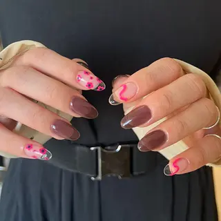 ネイル Momoka ネイリスト福岡/薬院のネイルデザイン