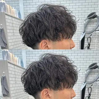 パーマ メンズ メンズ特化✂️ 小枝 優生のヘアスタイル