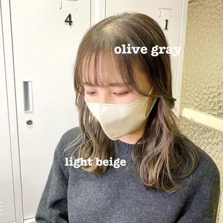 ミディアム ハイトーンカラー 🍬Rinka🍬のヘアスタイル