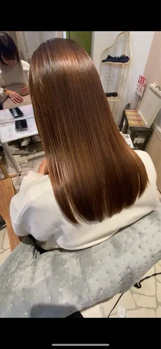 ロング レイヤーカット✨ 艶髪藤野のヘアスタイル