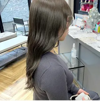 カラー GIEN Nu+ 中谷 翔のヘアスタイル