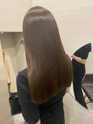 ロング ホリイ ハルカのヘアスタイル