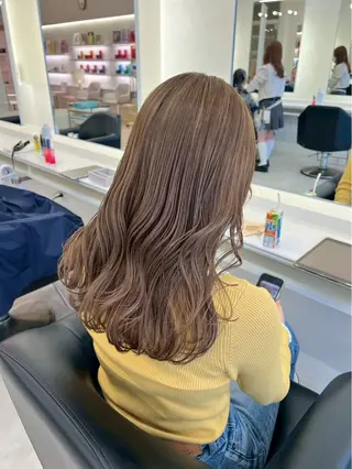 ロング カラー ParveMix🎀 稲垣詞葉のヘアスタイル