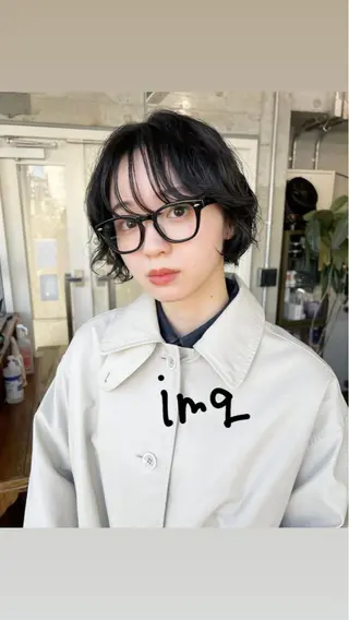 ショート ホリグチ ルナのヘアスタイル