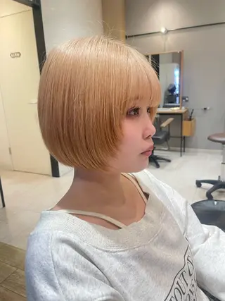 ショート FOCUS柏所属・長岡 つばさのヘアスタイル
