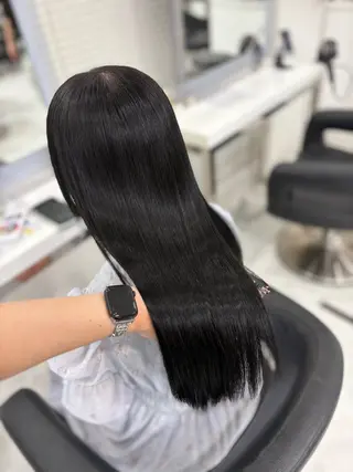 ロング 韓国風暗髪🐈‍⬛ 🩶KOUMIのヘアスタイル