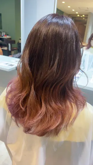 セミロング BREK岐阜店所属・安藤 伸一のヘアスタイル