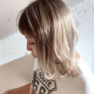 ミディアム 🎈馬場佑馬/ スパイラルパーマ🎈のヘアスタイル