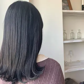 セミロング カラー ボブウルフ／ボブ Satsuki【名駅のヘアスタイル