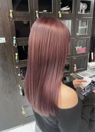 ロング 🖤デザインカラー❤ kana🖤のヘアスタイル