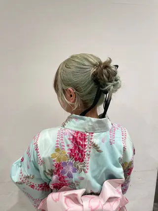 ミディアム ヘアアレンジ loely 💞miyuのヘアスタイル