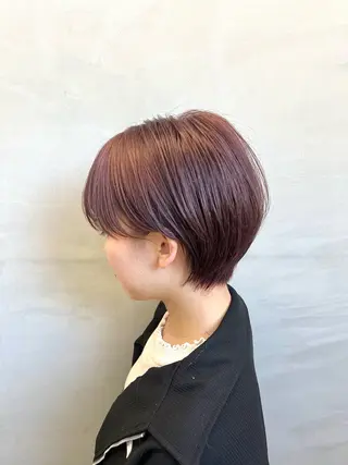 ショート カラー レイヤー/韓国/艶髪 /タカマサのヘアスタイル