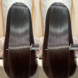 ロング イワサキ ミユのヘアスタイル