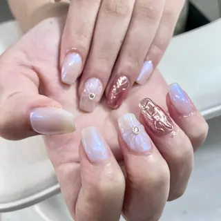 ネイル ネイル＆まつ毛サロンCrea所属・Crea MORIBEのネイルデザイン