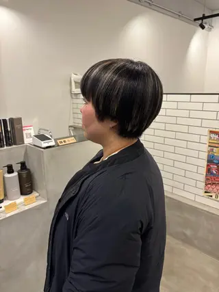 ショート Ethos produced by Vinyl's mix【エトス】所属・熊取谷 茉那のヘアスタイル