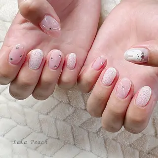 ネイル LaLa Peach 福岡のネイルデザイン
