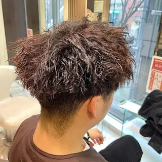 ショート 中島 稔/稲毛メンズパーマのヘアスタイル