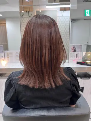 ミディアム カラー Viot 銀座 樋口 桃佳のヘアスタイル