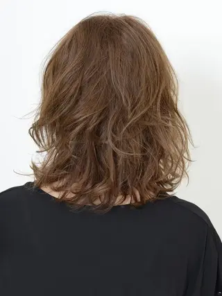 ミディアム カラー パーマ ショート/ボブ オオタダイスケのヘアスタイル