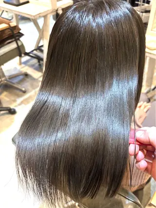 ミディアム SABO所属・⭐️縮毛矯正⭐️ 髪質改善特化⭐️海のヘアスタイル