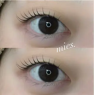 マツエク・マツパ miesnails.by eyelash所属・田中 里奈のマツエク・マツパデザイン