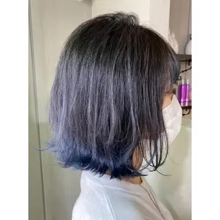 ミディアム カラー ヘアアレンジ 髪質改善サロン🍃 AIRI のヘアスタイル