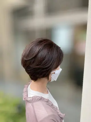 ショート 寺田 ゆりのヘアスタイル