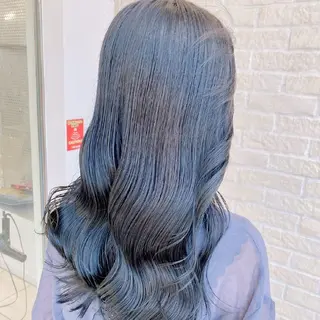 セミロング カラー 🌙髪質改善カラー Momoka🦋のヘアスタイル