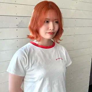 ショート カラー 💛ブリーチで叶える 💛垢抜けカラー🌈のヘアスタイル