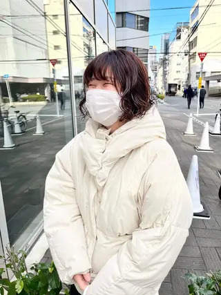 ショート パーマ ショート/パーマ/ カラー/FUKOのヘアスタイル