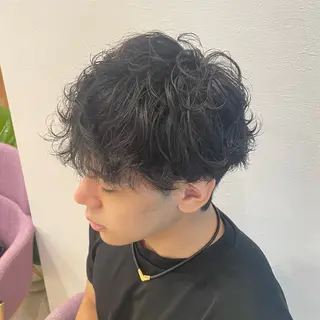 パーマ メンズ メンズ✂️カット✂️ 🌀パーマ🌀【華】のヘアスタイル