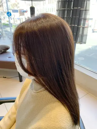 ロング カラー 森田 健介のヘアスタイル
