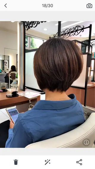 ショート カラー 奈良崎 和弘のヘアスタイル