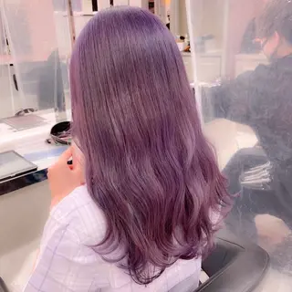ミディアム カラー 🎀🧁ダメージレス 艶髪カラー🧁🎀のヘアスタイル