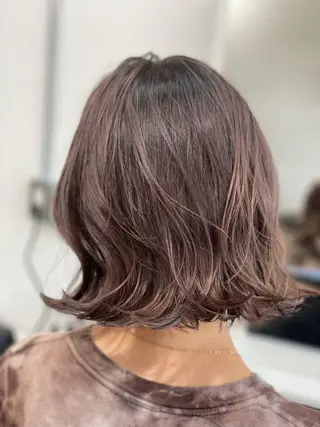 ミディアム カラー Snaly カラー特化ページのヘアスタイル