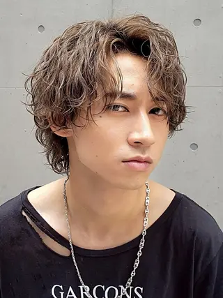 ショート パーマ fifth大分所属・fifth 安藤海哉のヘアスタイル