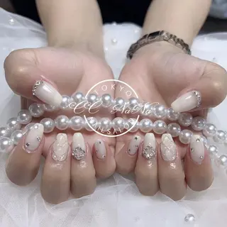 ネイル CCNaNaスカルプ 長さだし専門💎のネイルデザイン