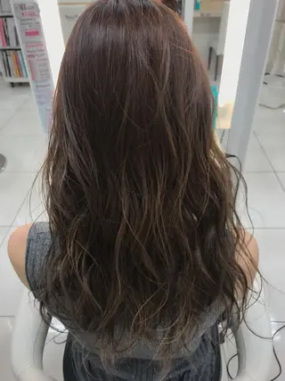 ロング 大澤 碧のヘアスタイル