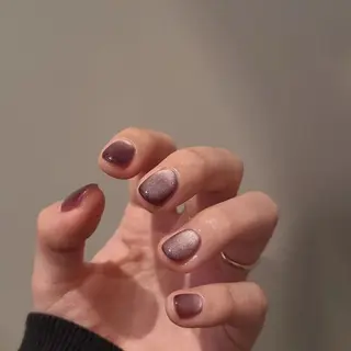 ネイル unwind ┊︎冬っぽネイル🧸のネイルデザイン