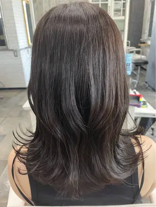 ミディアム The Apartment of Solon Citta 船橋609所属・髪質改善/縮毛矯正/ 美髪/個室/ハラのヘアスタイル