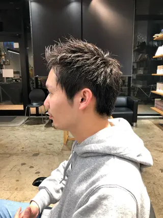 ショート メンズ メンズ特化/パーマ /フェード/洋輔のヘアスタイル