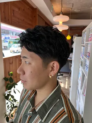 パーマ メンズ jammin.新塘 亮介のヘアスタイル