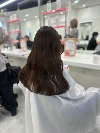 ロング 渋谷🥇透明感カラー 特化美容師のヘアスタイル