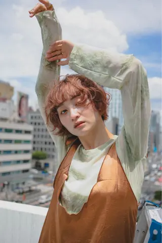 ショート yeven所属・早川 哲矢のヘアスタイル