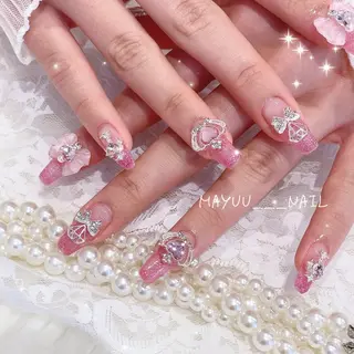 ネイル 🎀 Mayu 🎀痛ネイルのネイルデザイン