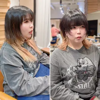 ミディアム ガレリアエレガンテ栄店所属・ウルフカット/ ハッシュカット/山路のヘアスタイル