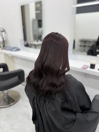 セミロング カラー ヘアアレンジ 🎀Girly艶髪カ ラー🎀Harukaのヘアスタイル