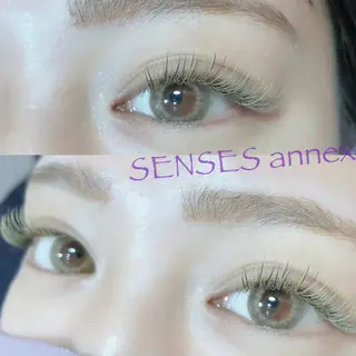 マツエク・マツパ SENSES_ WAKAのマツエク・マツパデザイン